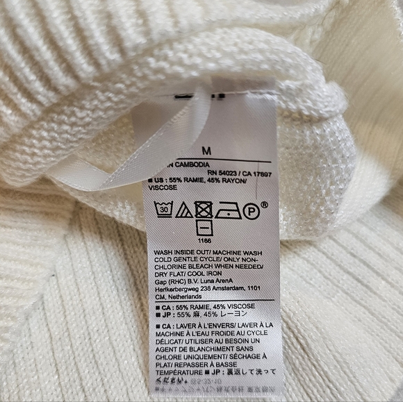 NWT Banana Republic Wide-Trim Sweater Tank - Picture 5 of 5